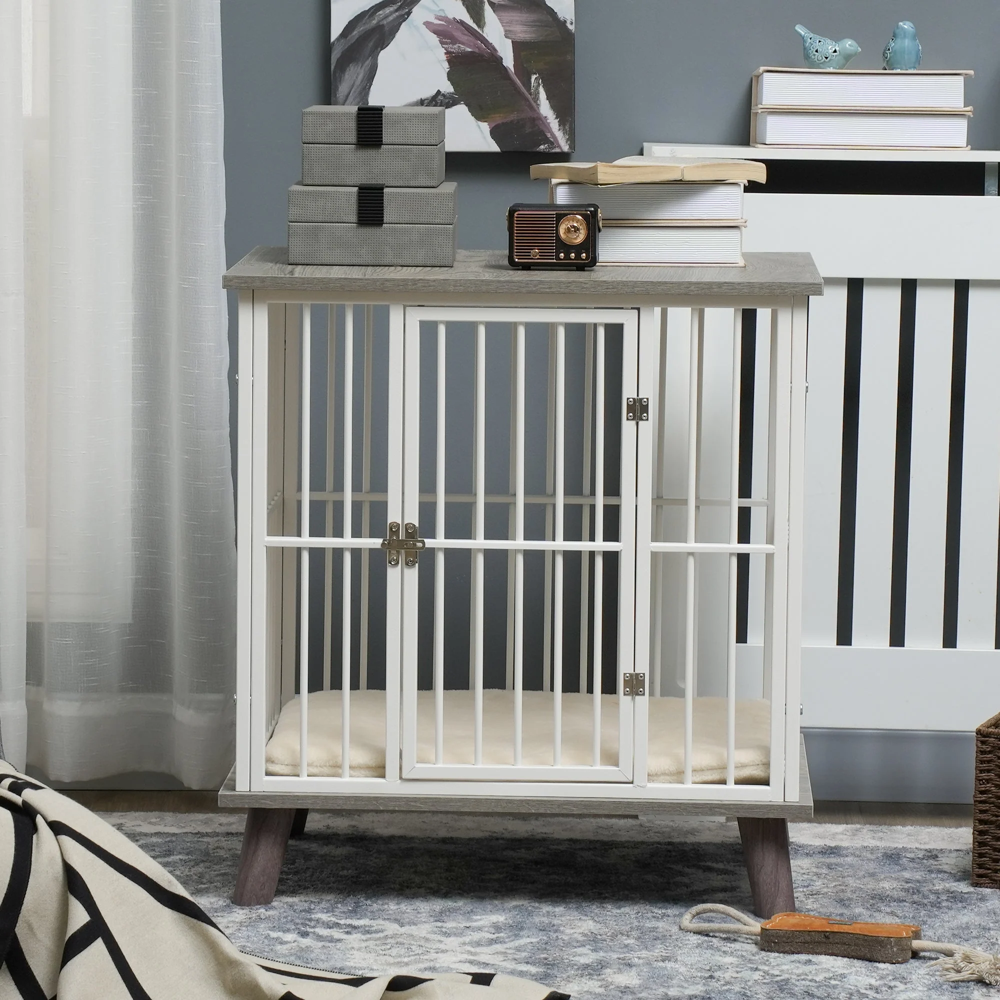 PawHut Dog Crate Furniture - Image 8