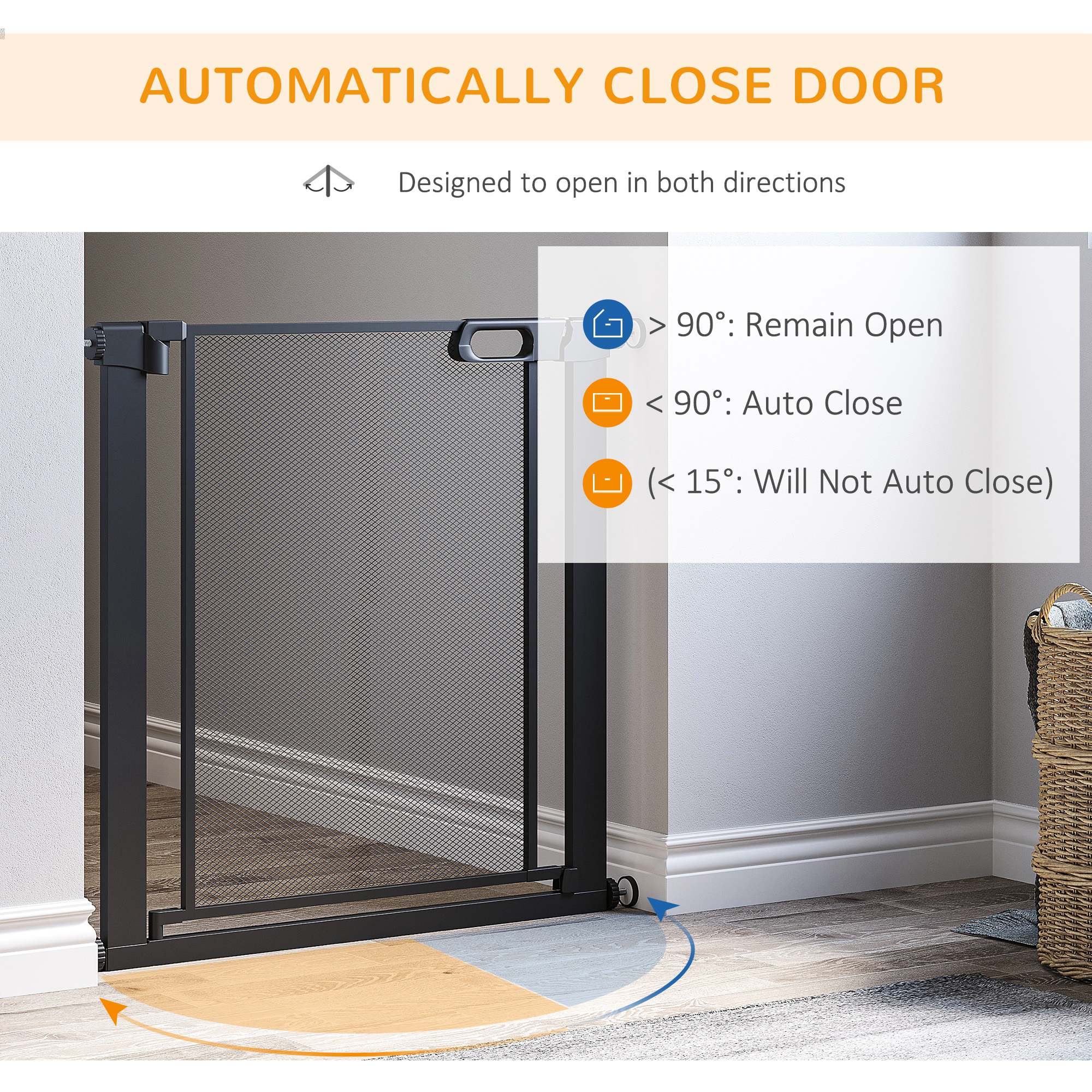 PawHut Dog Safety Gate - Image 6