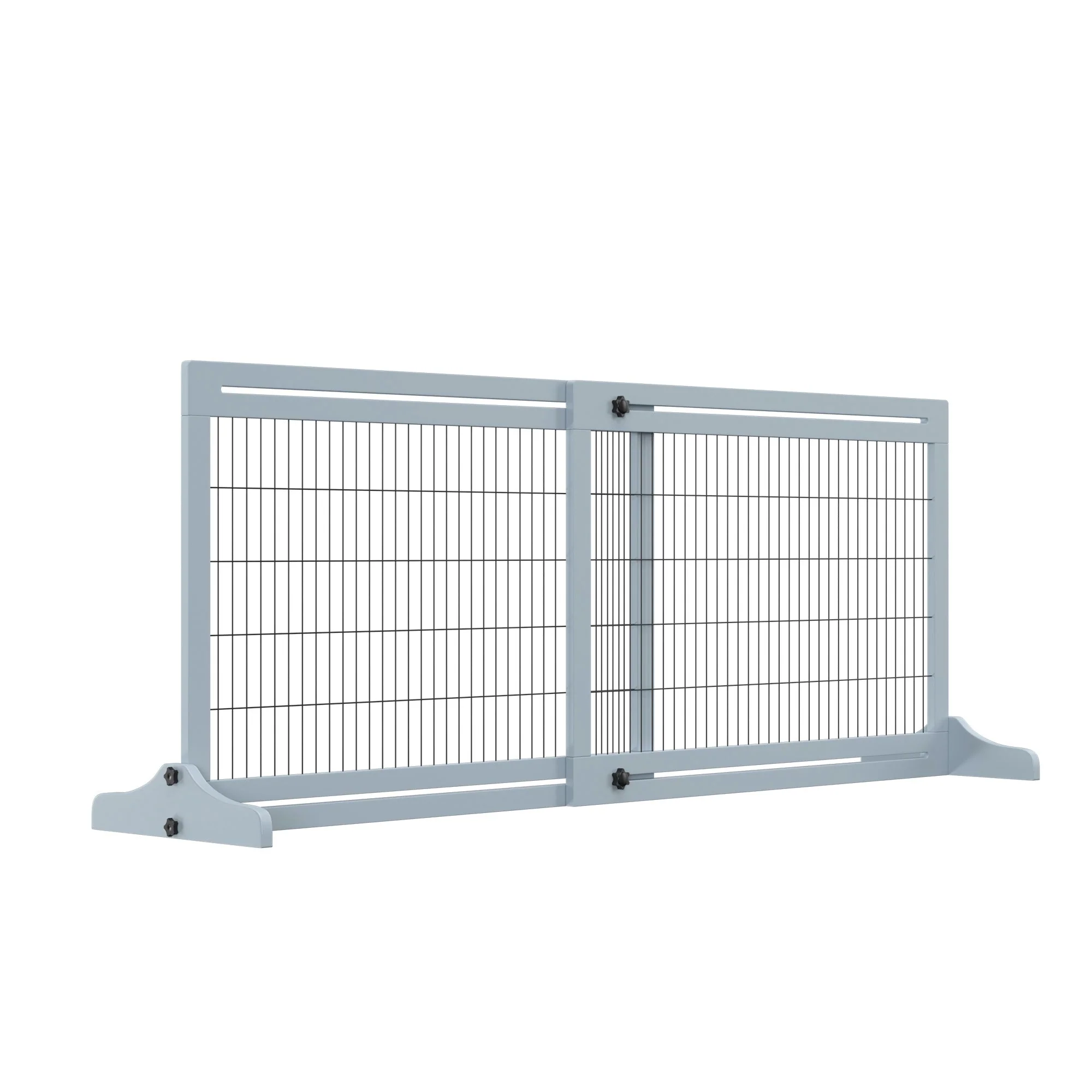 PawHut Freestanding Dog Gate - Image 2