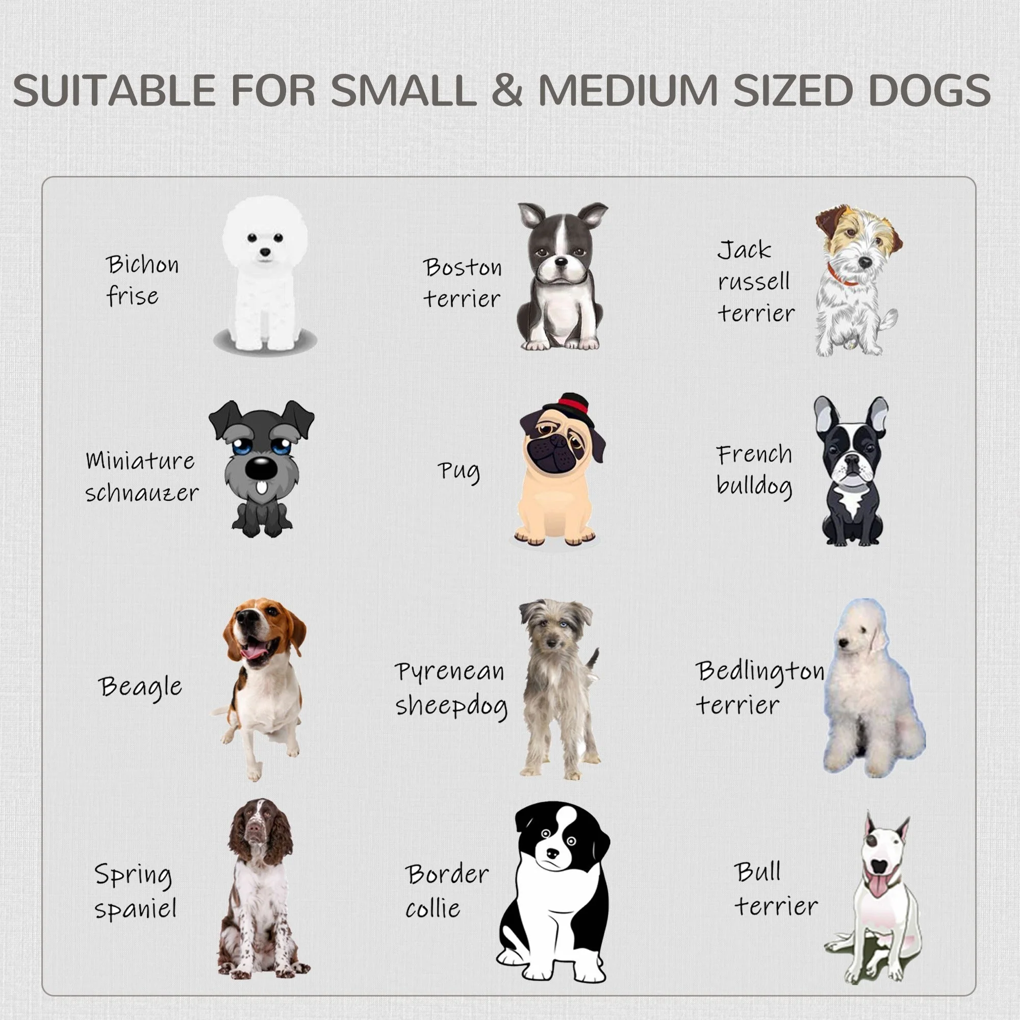PawHut Furniture Style Dog Crate for Small and Medium Dogs - Image 7
