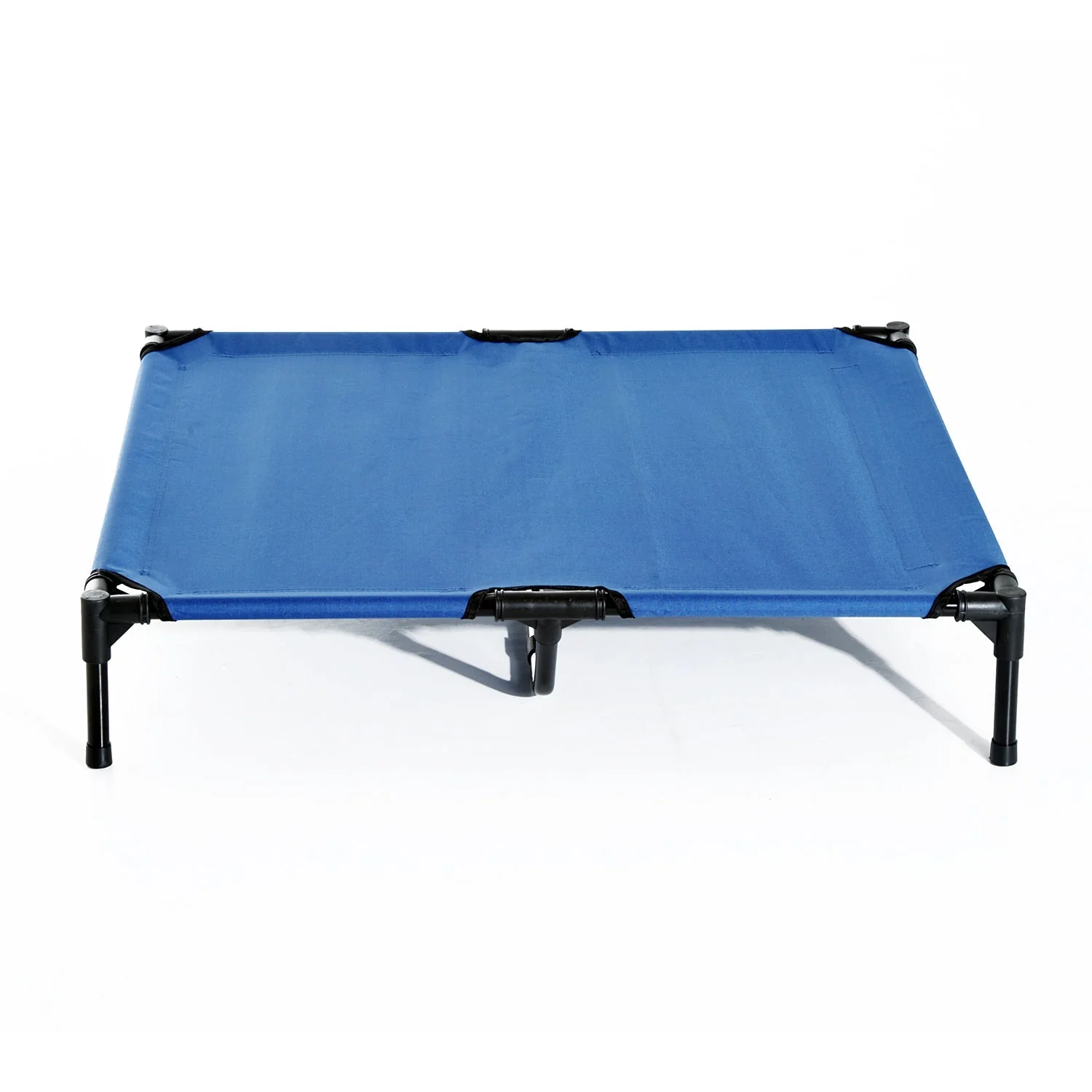 Pawhut Large Dogs Portable Elevated Fabric Bed For Camping Outdoors Blue - Image 8