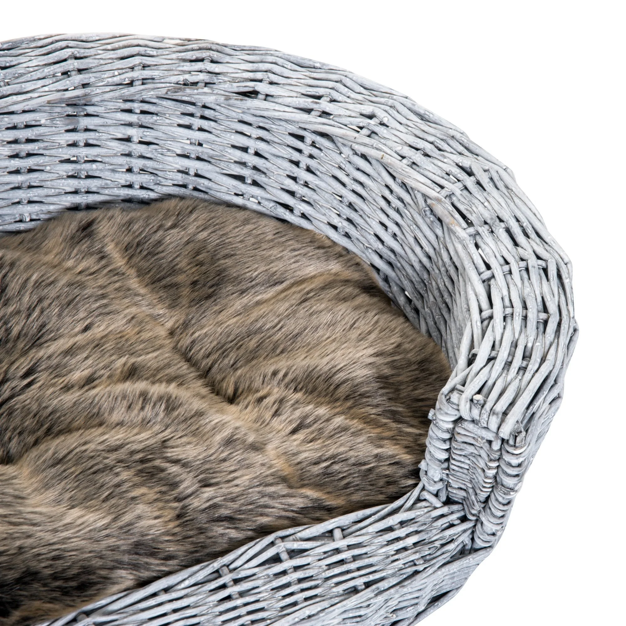 PawHut Pet Basket Sofa Bed - Image 9