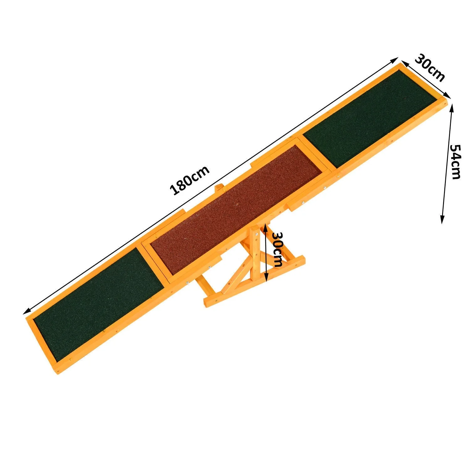 PawHut Pet Obedience Training Seesaw For Dog Agility - Image 3