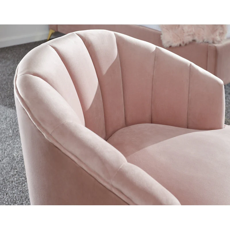 Pettine Armchair Pink - Image 4
