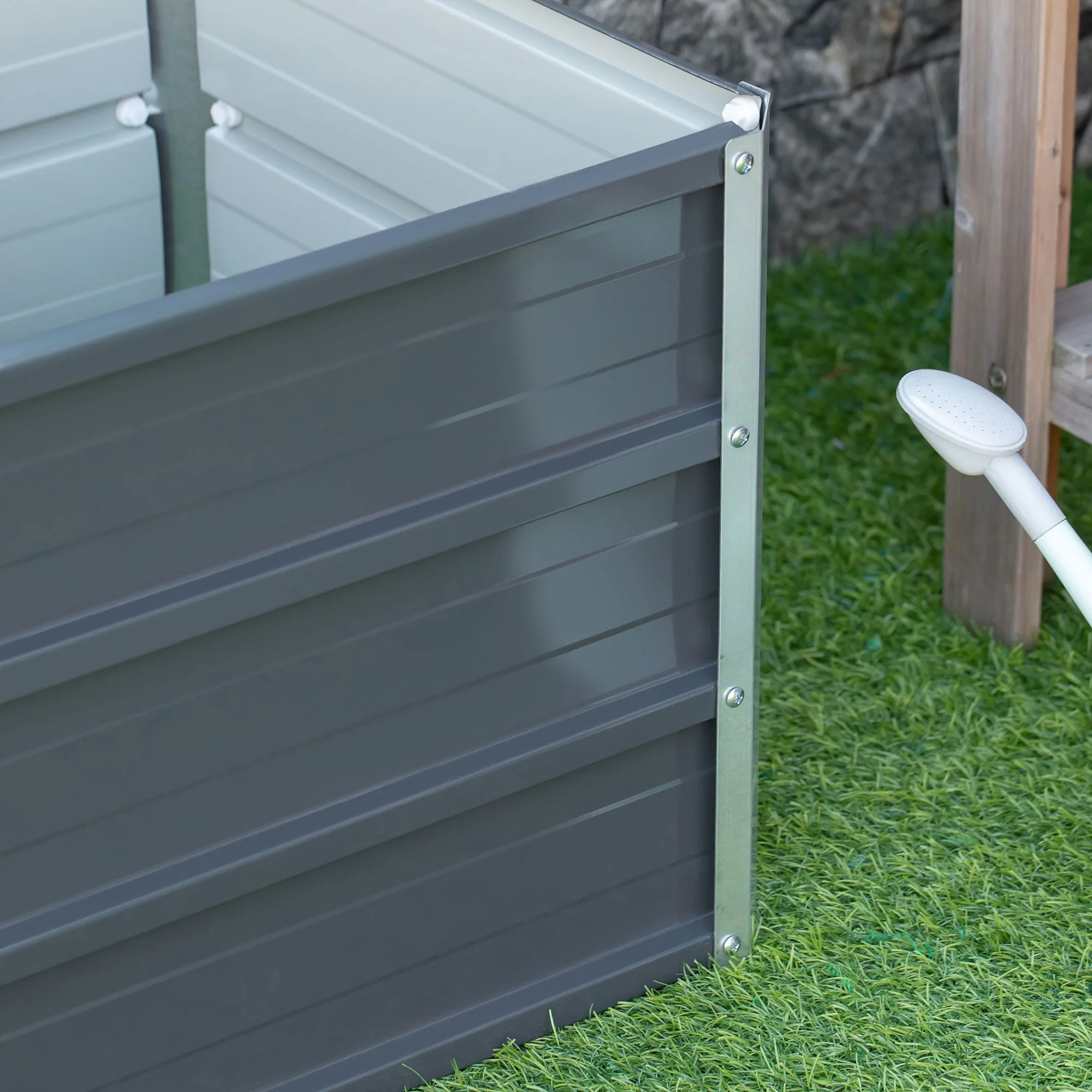 Raised Garden Bed Elevated Metal Planter Box for Vegetables - Image 6