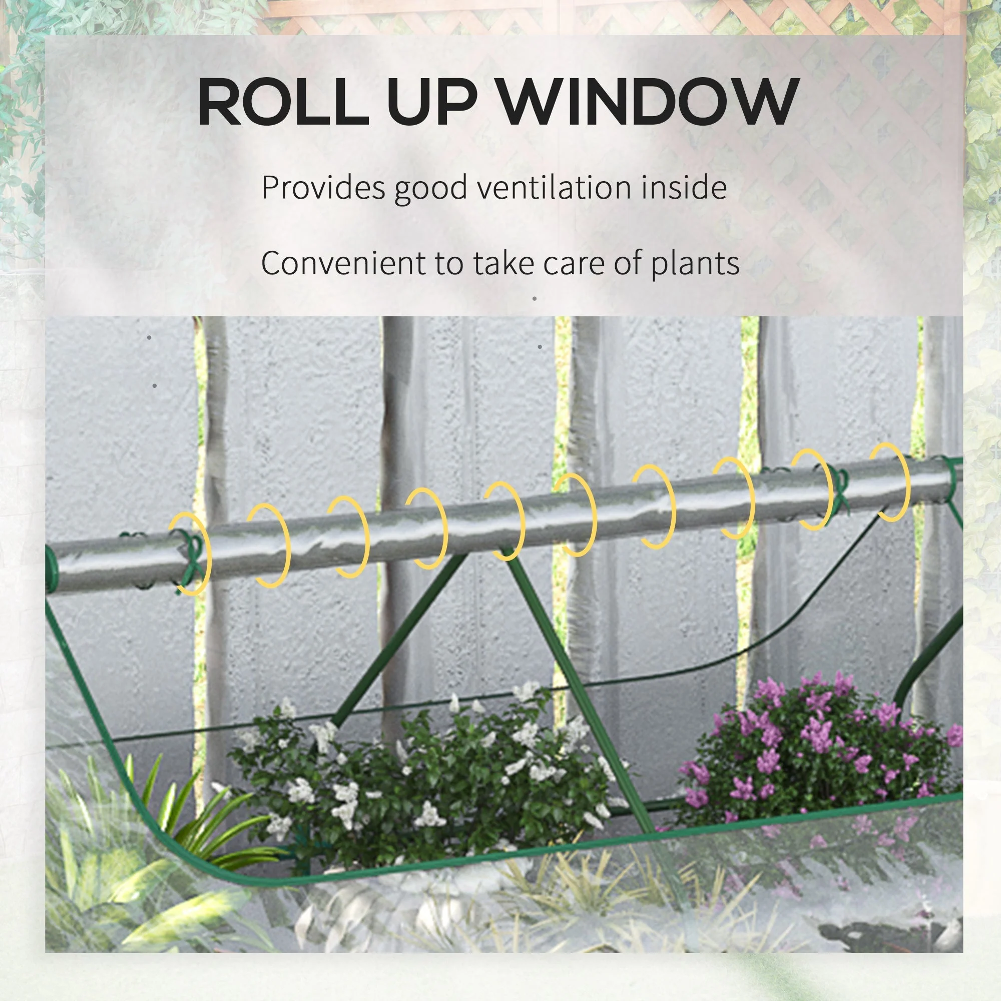Raised Garden Bed with Greenhouse - Image 8