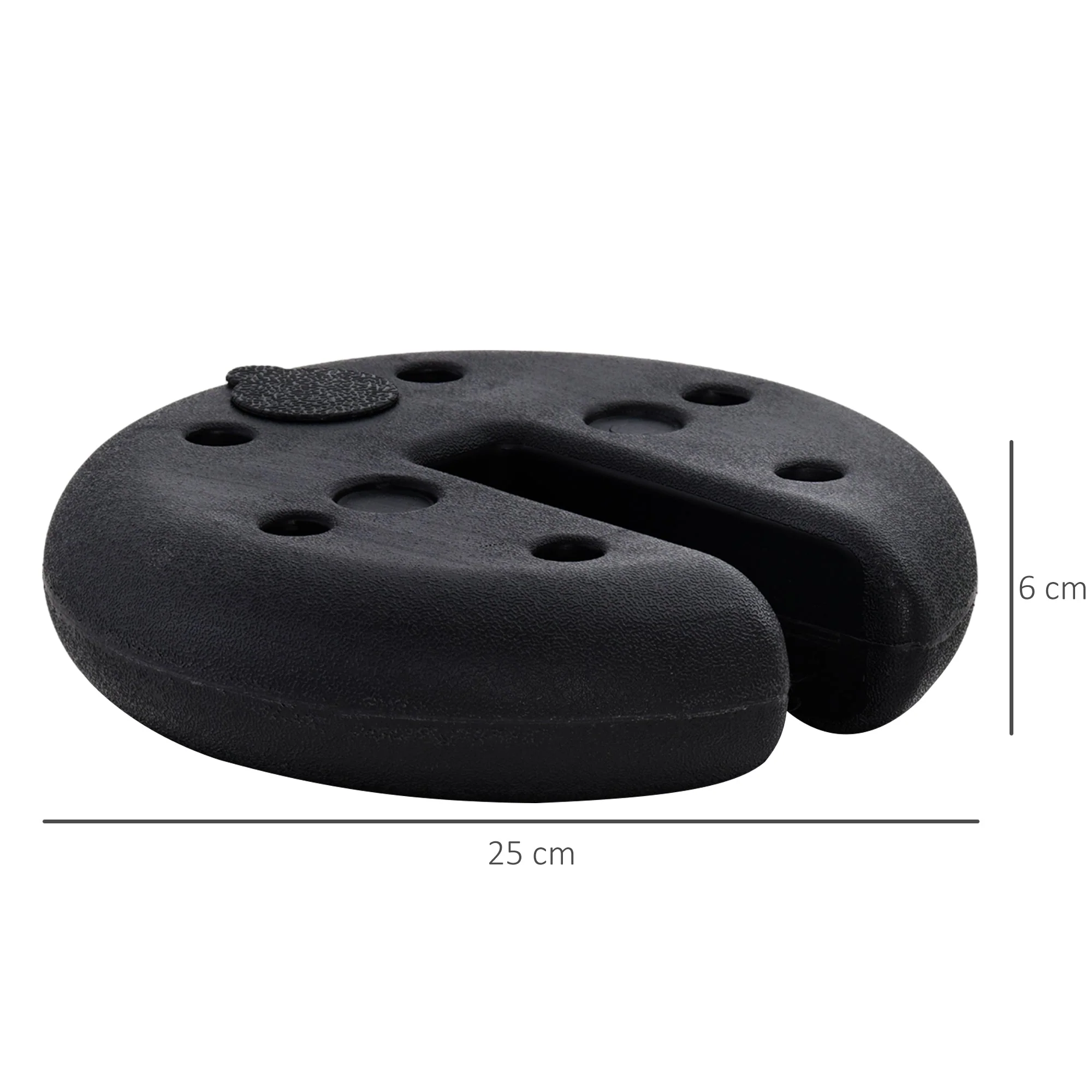 Sand Fillable Set of 4-Piece Gazebo Tent Sand Leg Weights Marquee Party Tent Canopy Accessory - Image 3