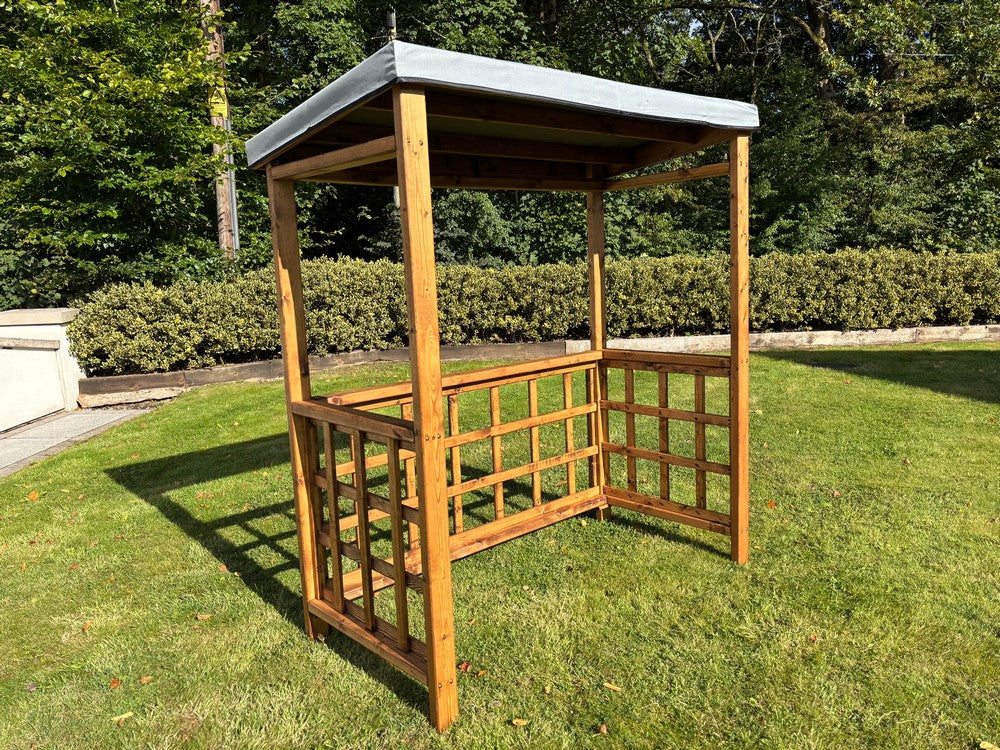Scandinavian Redwood Garden BBQ Shelter by Charles Taylor Grey - Image 5