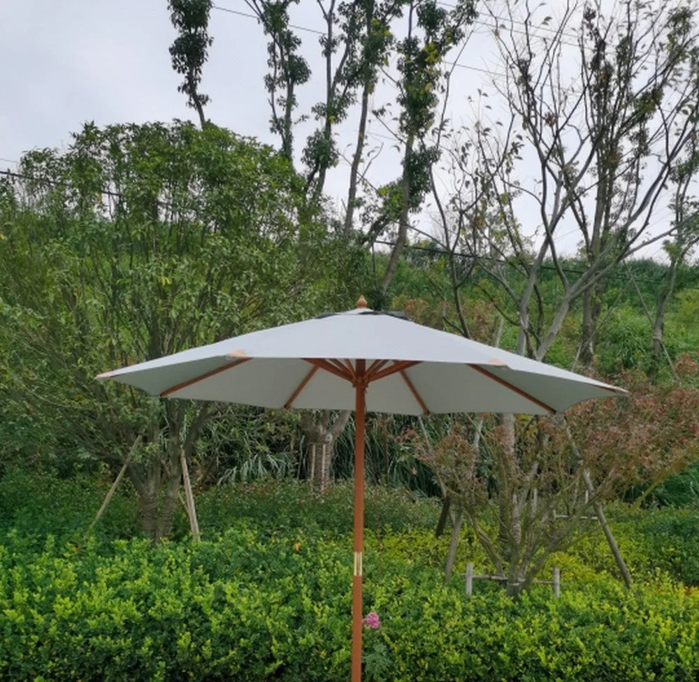 Scandinavian Redwood Garden Parasol by Charles Taylor - Image 4