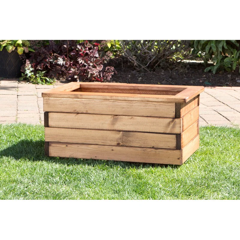 Scandinavian Redwood Garden Planter Set by Charles Taylor - Image 3