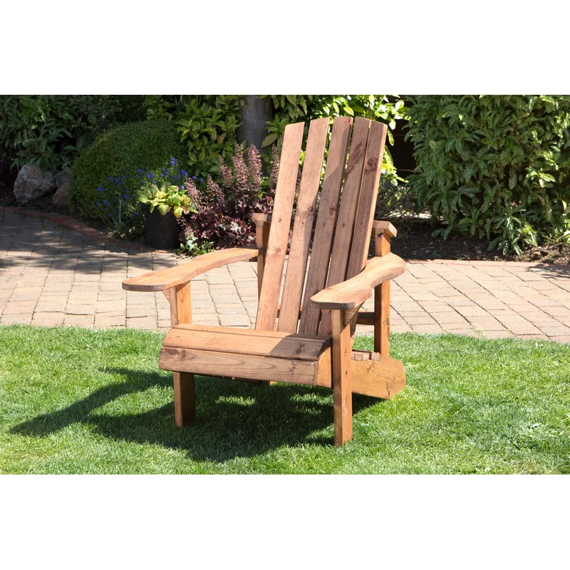 Scandinavian Redwood Garden Relaxer Set by Charles Taylor - 2 Seats - Image 2