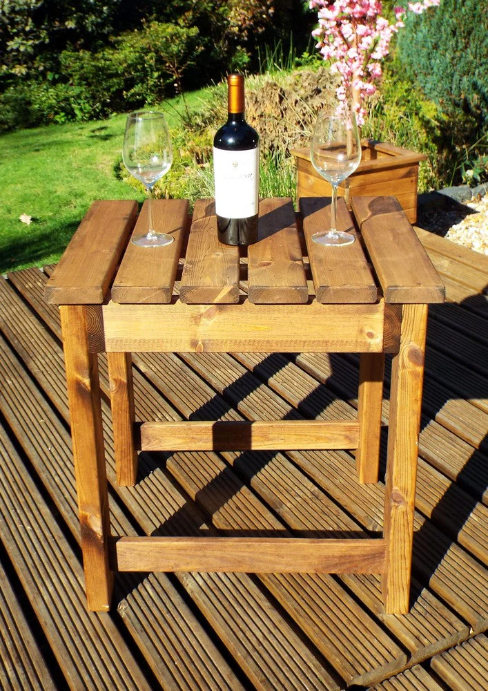 Scandinavian Redwood Garden Square Table by Charles Taylor - Image 2
