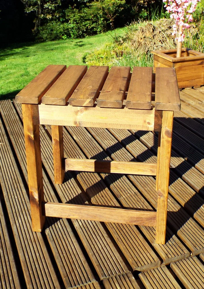 Scandinavian Redwood Garden Square Table by Charles Taylor - Image 3