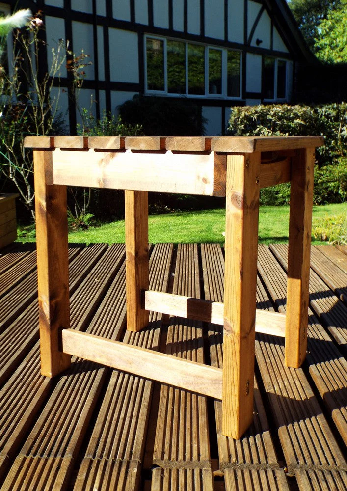 Scandinavian Redwood Garden Square Table by Charles Taylor - Image 4