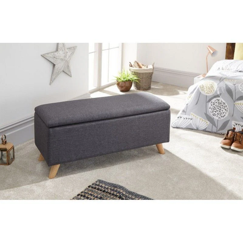 Secreto Large Ottoman Grey 1 Door - Image 4