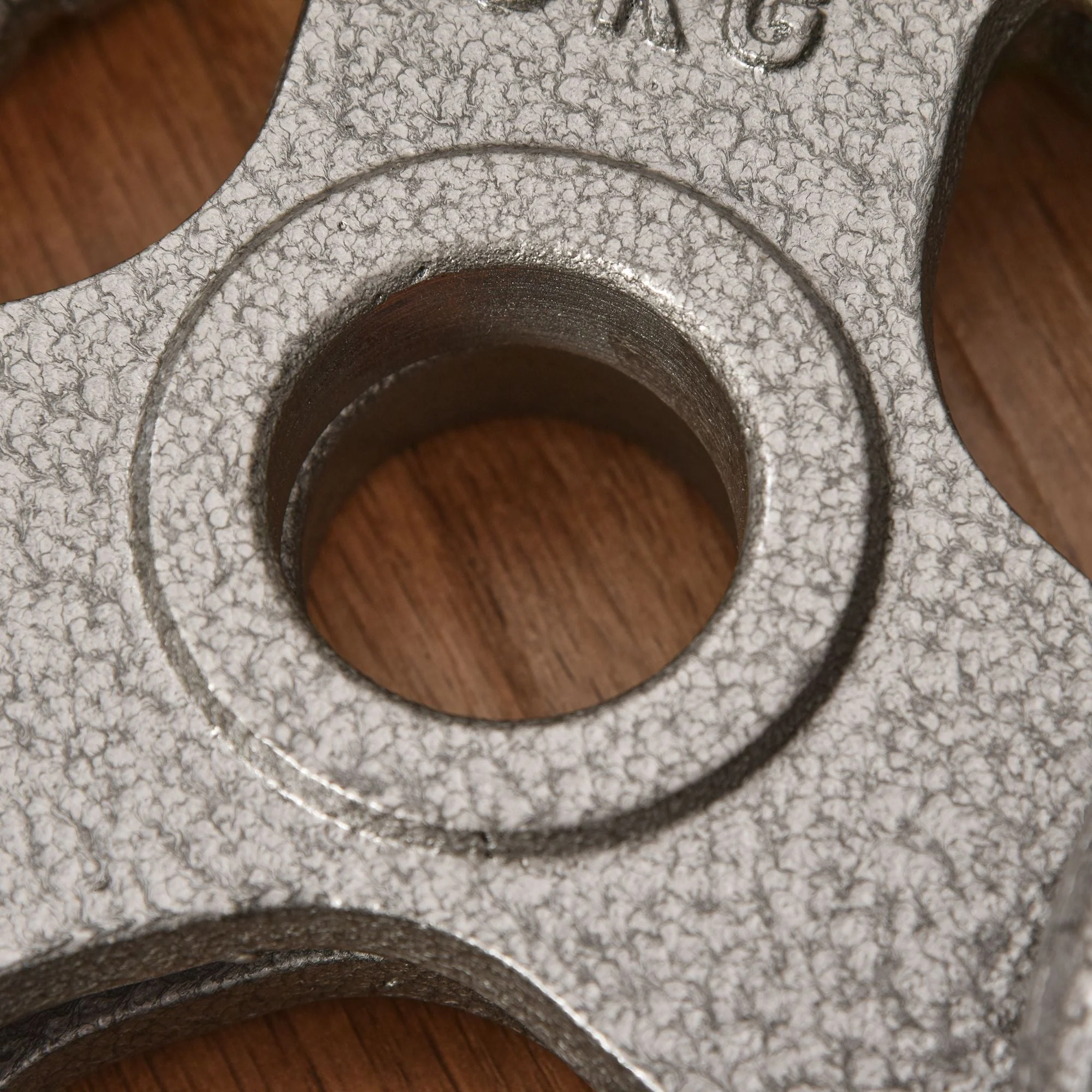 Set of 4 Cast Iron 2" Olympic Weight Plates Barbell Weight 2 x 5kg - Image 9