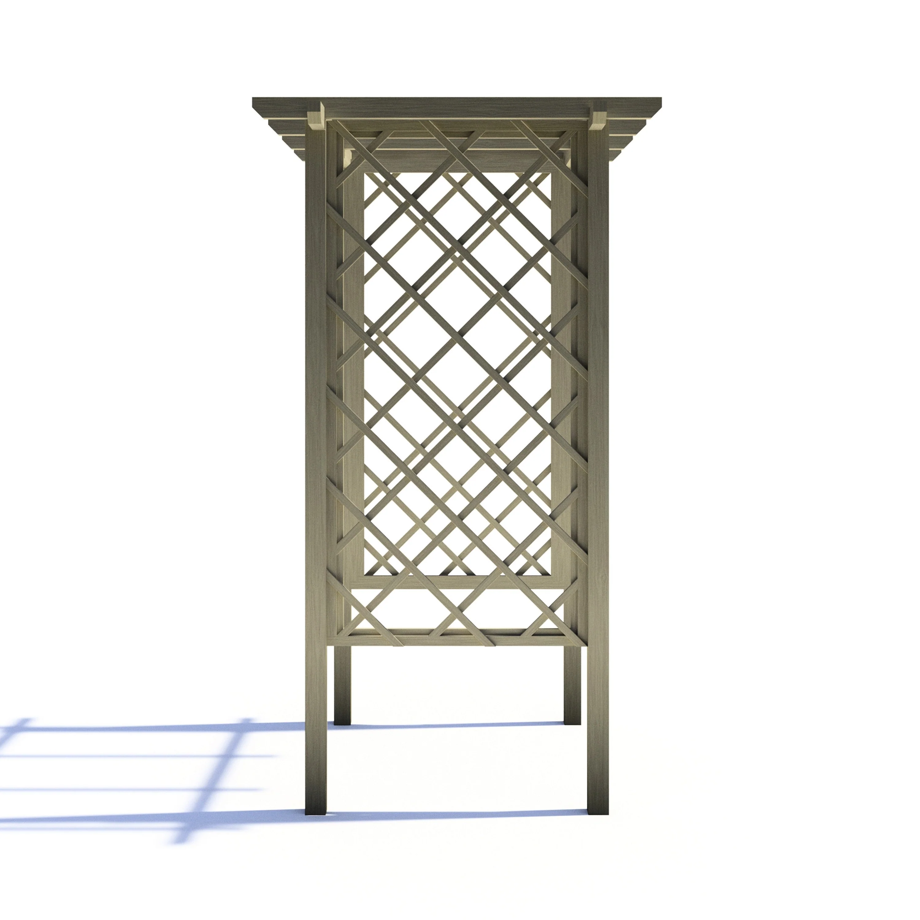 Shire 2' 11" x 4' 4" Garden Arch - Classic Pressure Treated - Image 8