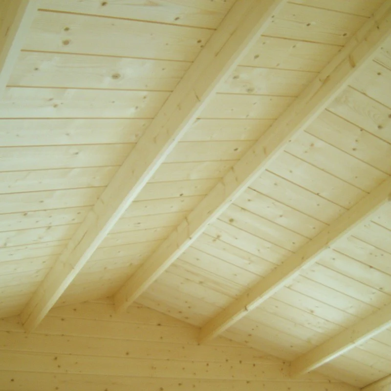 Shire Abbeyford 13' 8" x 11' 9" Apex Log Cabin - Premium 70mm Cladding Tongue & Groove - Image 9