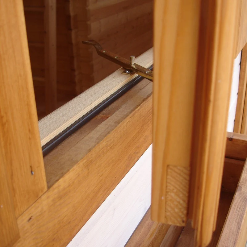Shire Abbeyford 13' 8" x 15' 8" Apex Log Cabin - Premium 28mm Cladding Tongue & Groove - Image 3