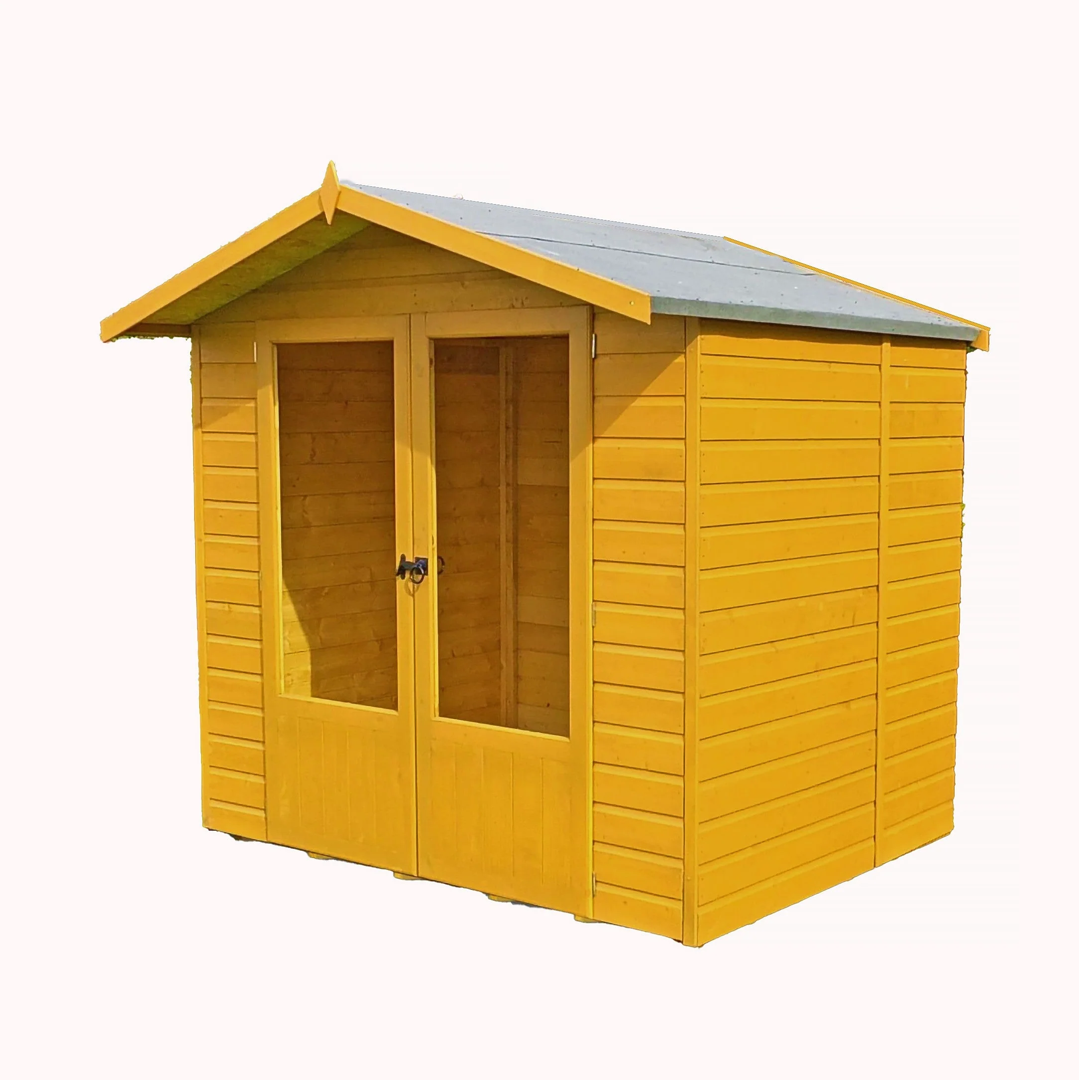 Avance 4' 10" x 6' 8" Apex Summerhouse - Premium Dip Treated Shiplap - Image 2