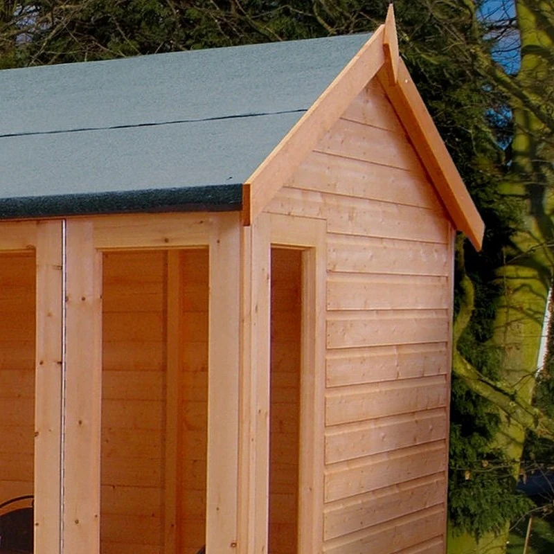 Shire Blenhiem 10' 2" x 6' 5" Apex Summerhouse - Premium Dip Treated Shiplap - Image 3