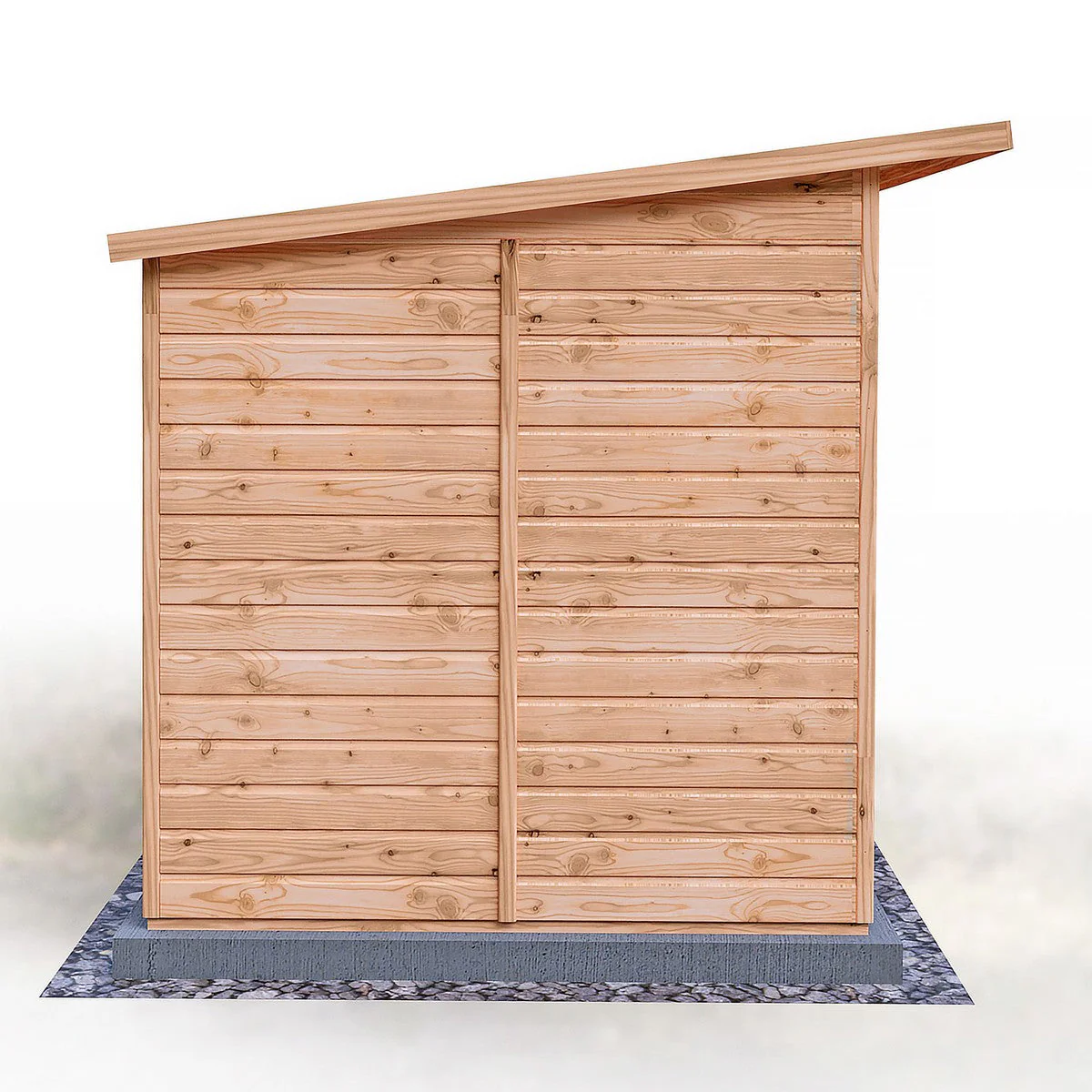 Shire Dahlia 7' 4" x 12' 3" Pent Summerhouse - Premium Dip Treated Overlap - Image 10