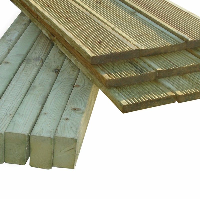 Shire Decking Kit 2.4m x 3.6m with 28mm Boards - Image 9