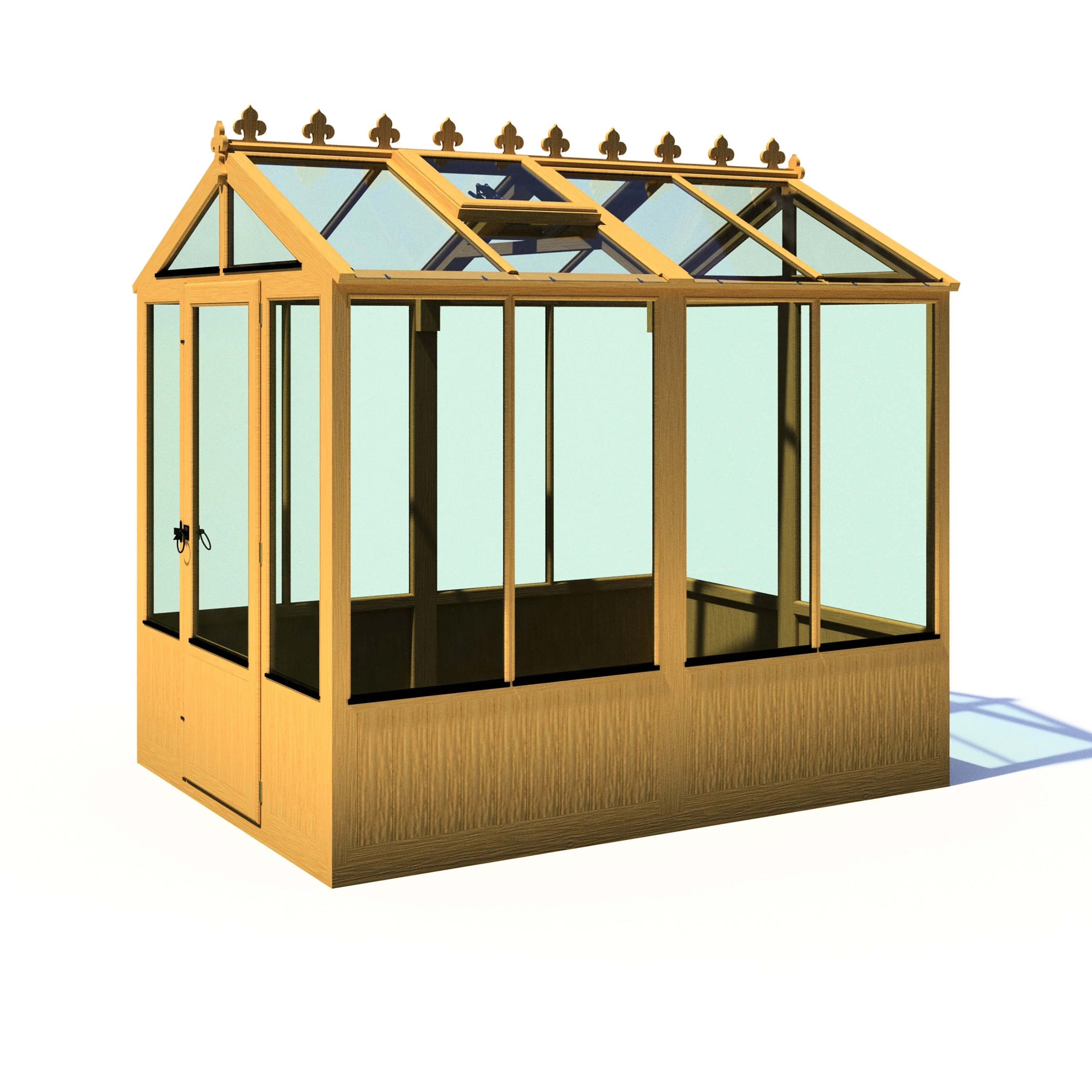 Shire Holkham 7' 7" x 5' 10" Apex Greenhouse - Premium Coated - Image 9
