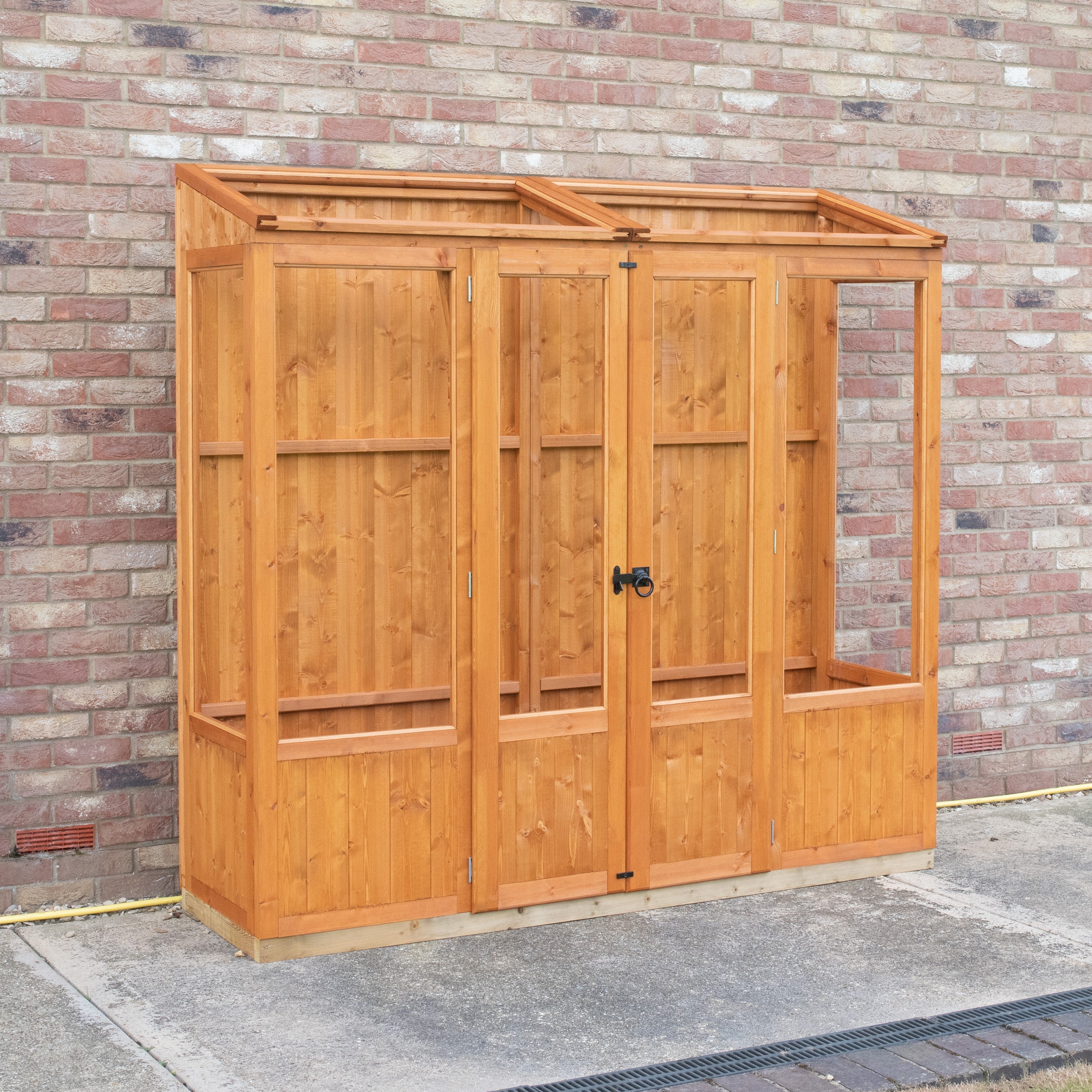 Shire Holme 1' 8" x 6' 10" Pent Greenhouse - Classic Coated - Image 8