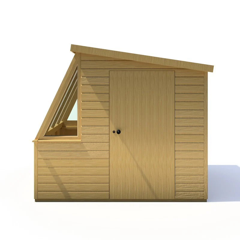 Shire Iceni 8' 3" x 8' 3" Apex Shed - Premium Coated Shiplap - Image 2