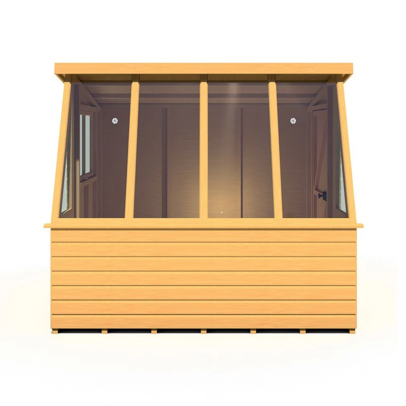 Shire Iceni 8' 3" x 8' 3" Apex Shed - Premium Coated Shiplap - Image 4