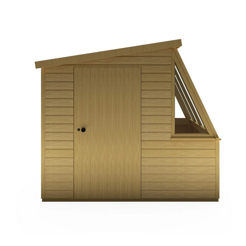 Shire Iceni 8' 3" x 8' 3" Pent Potting Shed - Premium Dip Treated Shiplap - Image 7