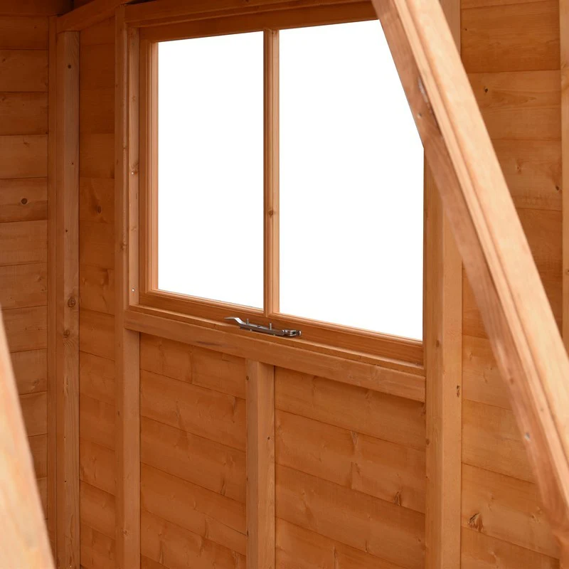 Shire Iceni 8' 3" x 8' 3" Pent Potting Shed - Premium Dip Treated Shiplap - Image 8