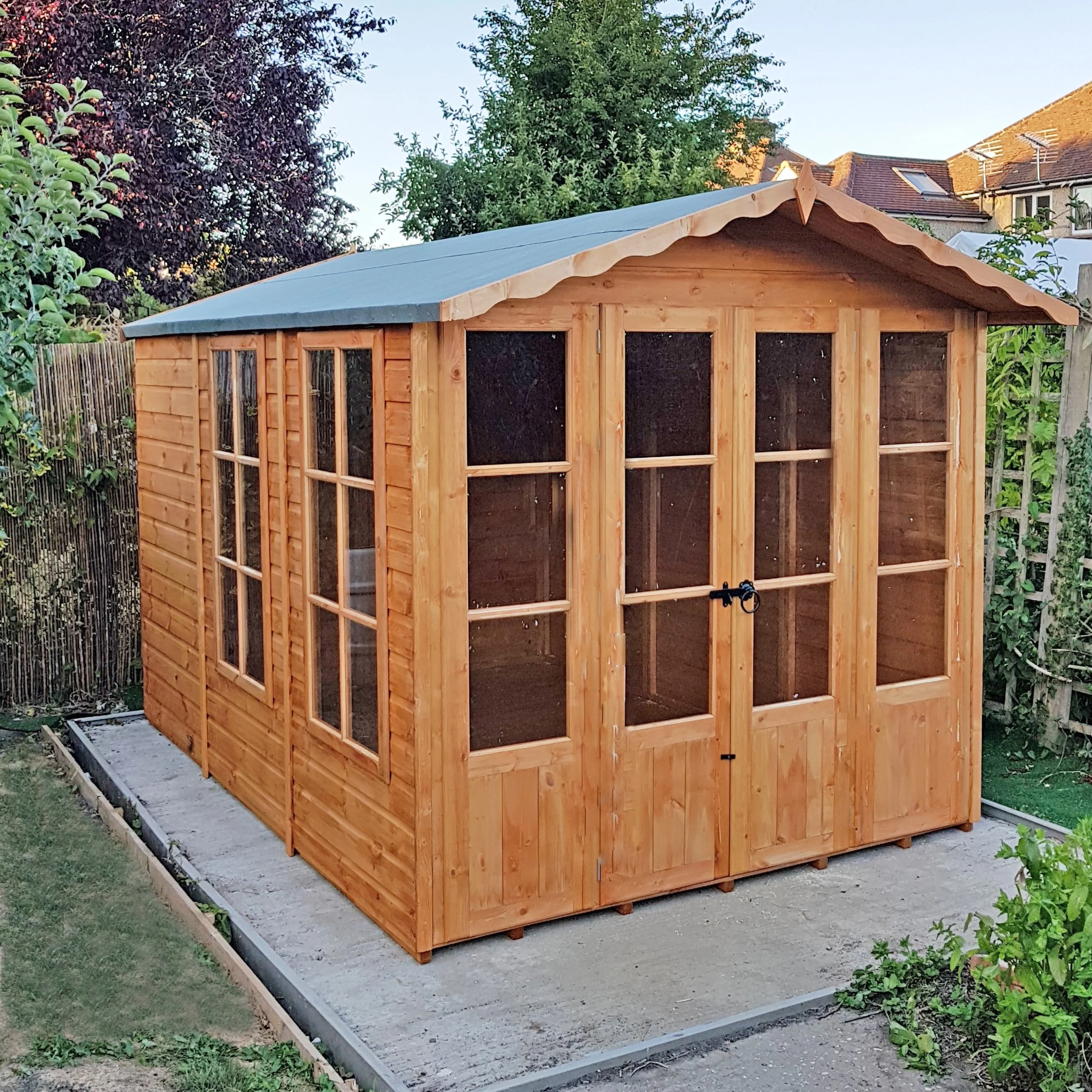 Shire Kensington Shiplap Garden Summerhouse 7' x 10' - Image 7