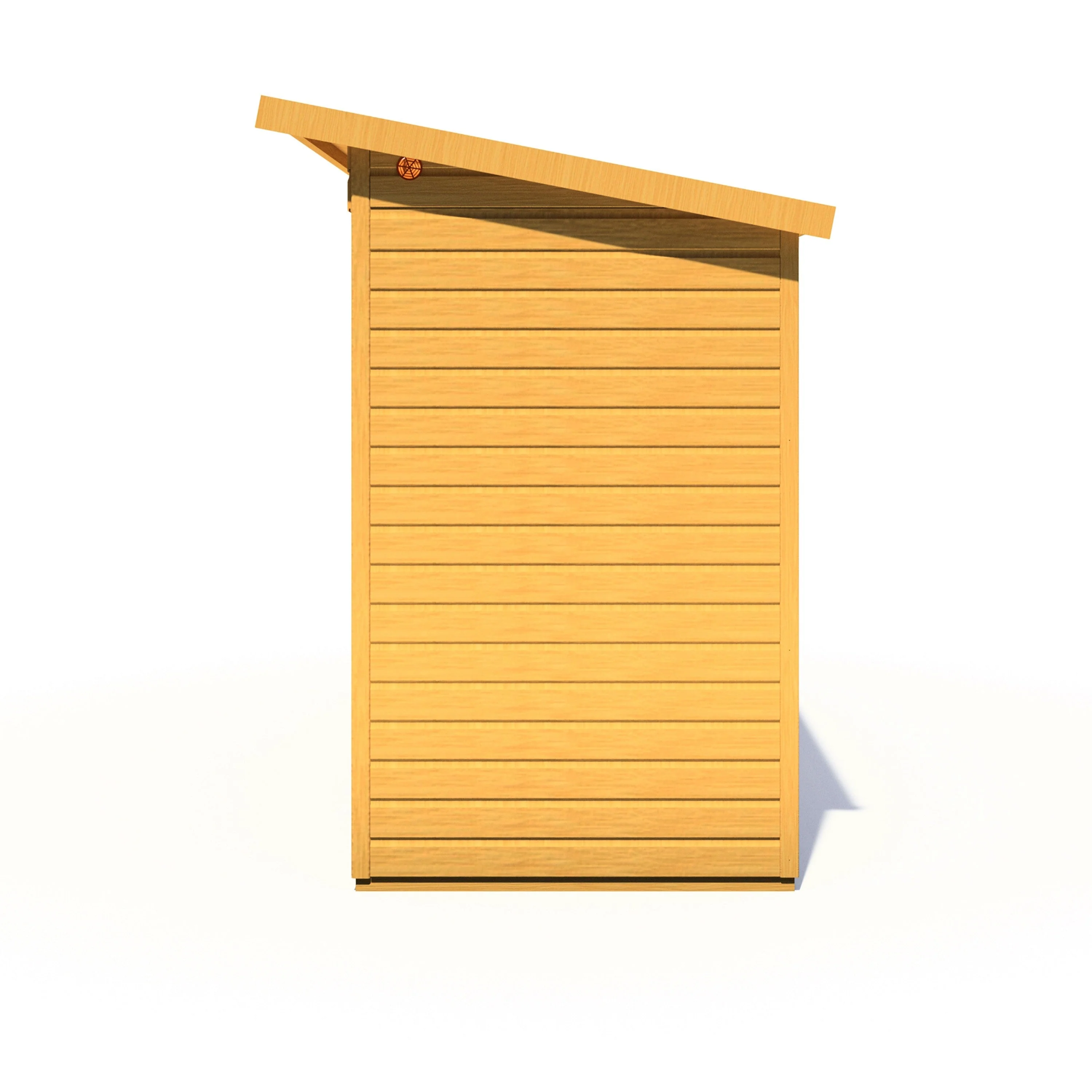 Shire Lela 3' 10" x 11' 8" Pent Summerhouse - Premium Dip Treated Shiplap - Image 9