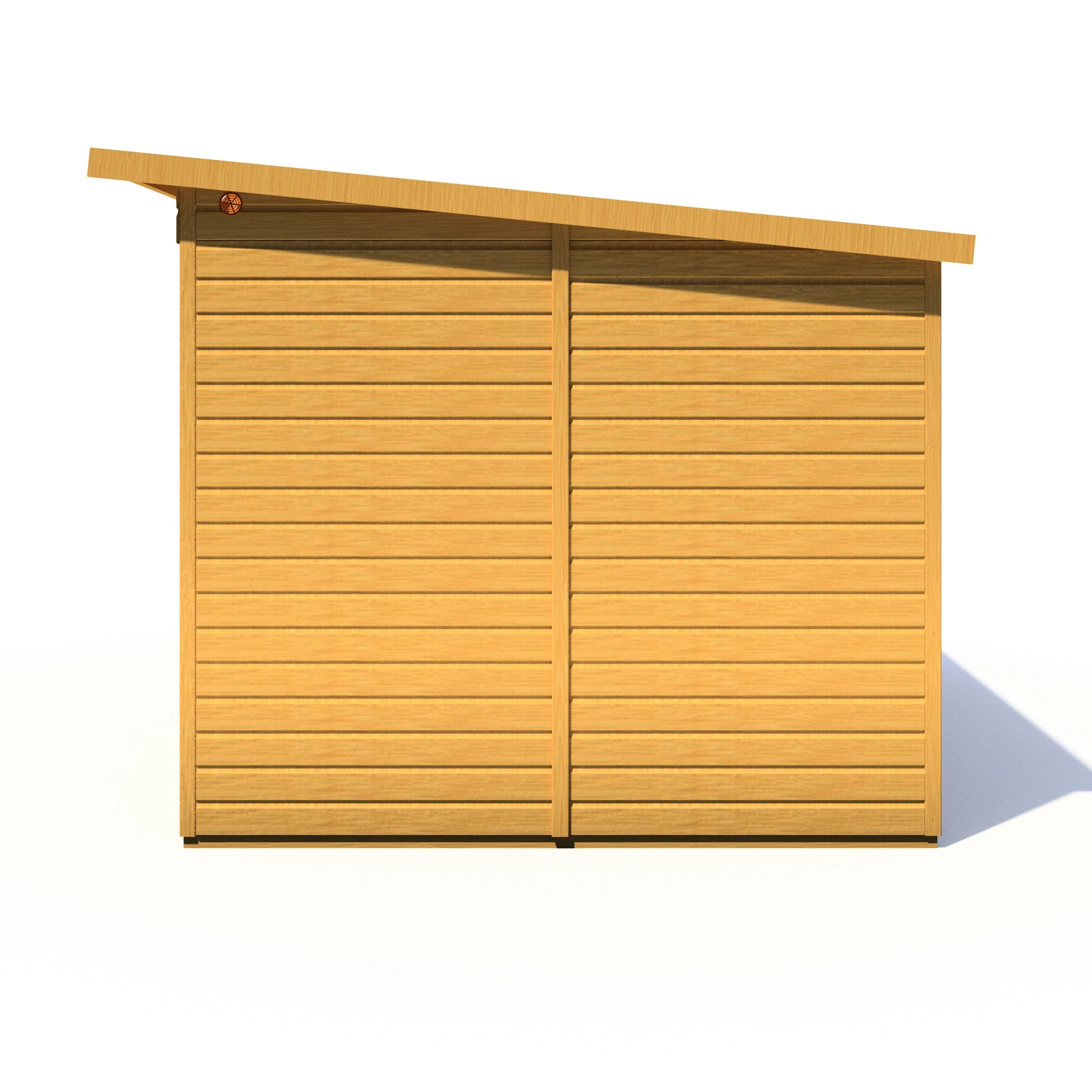 Shire Lela 7' 9" x 15' 7" Pent Summerhouse - Premium Dip Treated Shiplap - Image 9