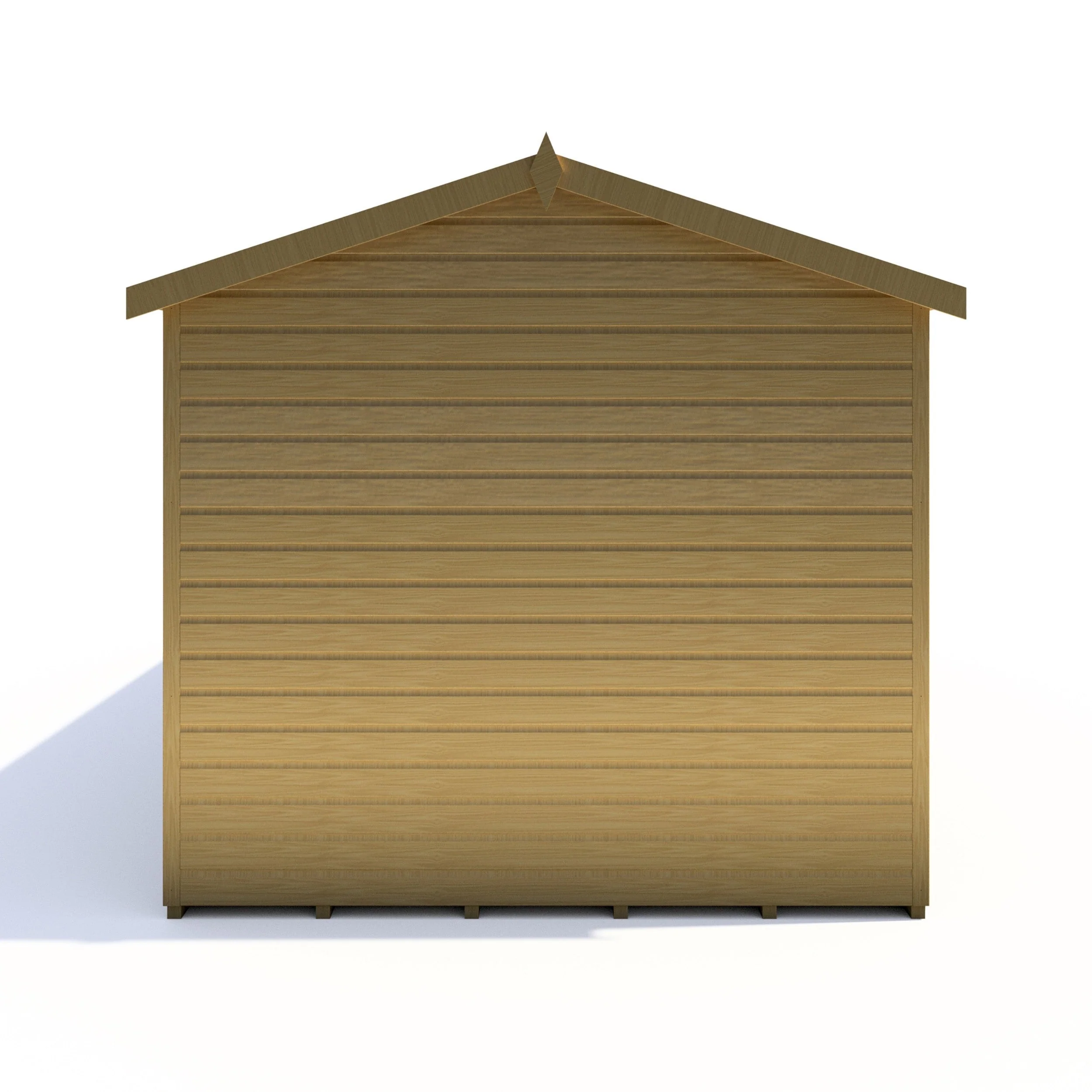 Shire Mayfield 7' 7" x 19' 6" Reverse Apex Summerhouse - Premium Dip Treated Shiplap - Image 6