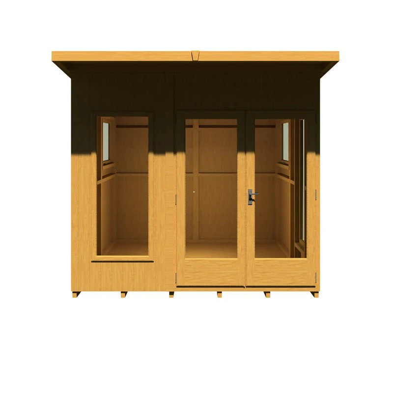 Shire Miami 9' 9" x 8' 4" Pent Summerhouse - Premium Dip Treated Shiplap - Image 3