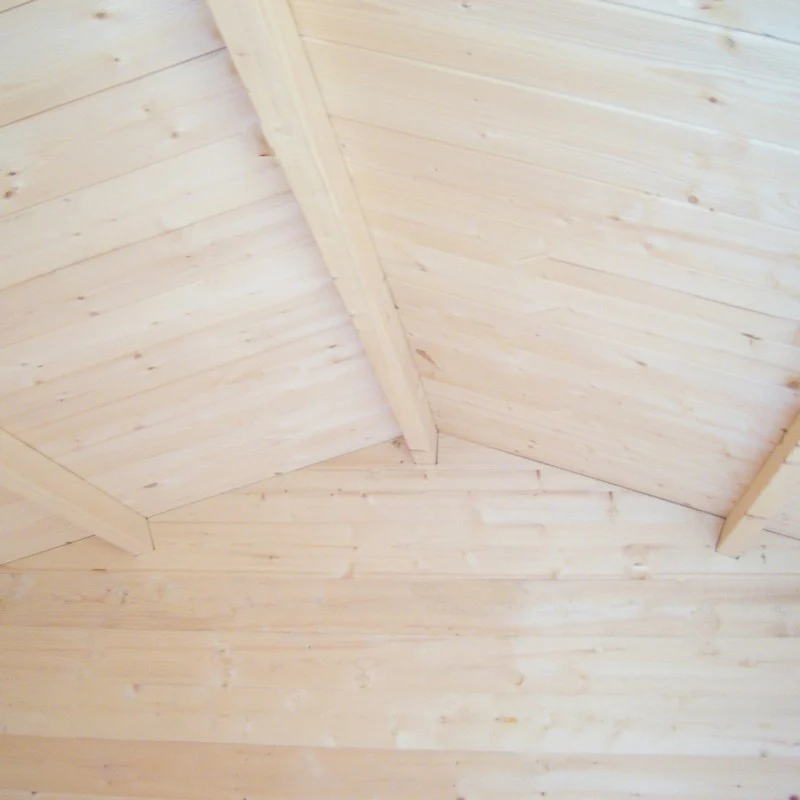 Peckover 7' x 7' 10" Apex Log Cabin - Budget 19mm Cladding Tongue & Groove - Image 4