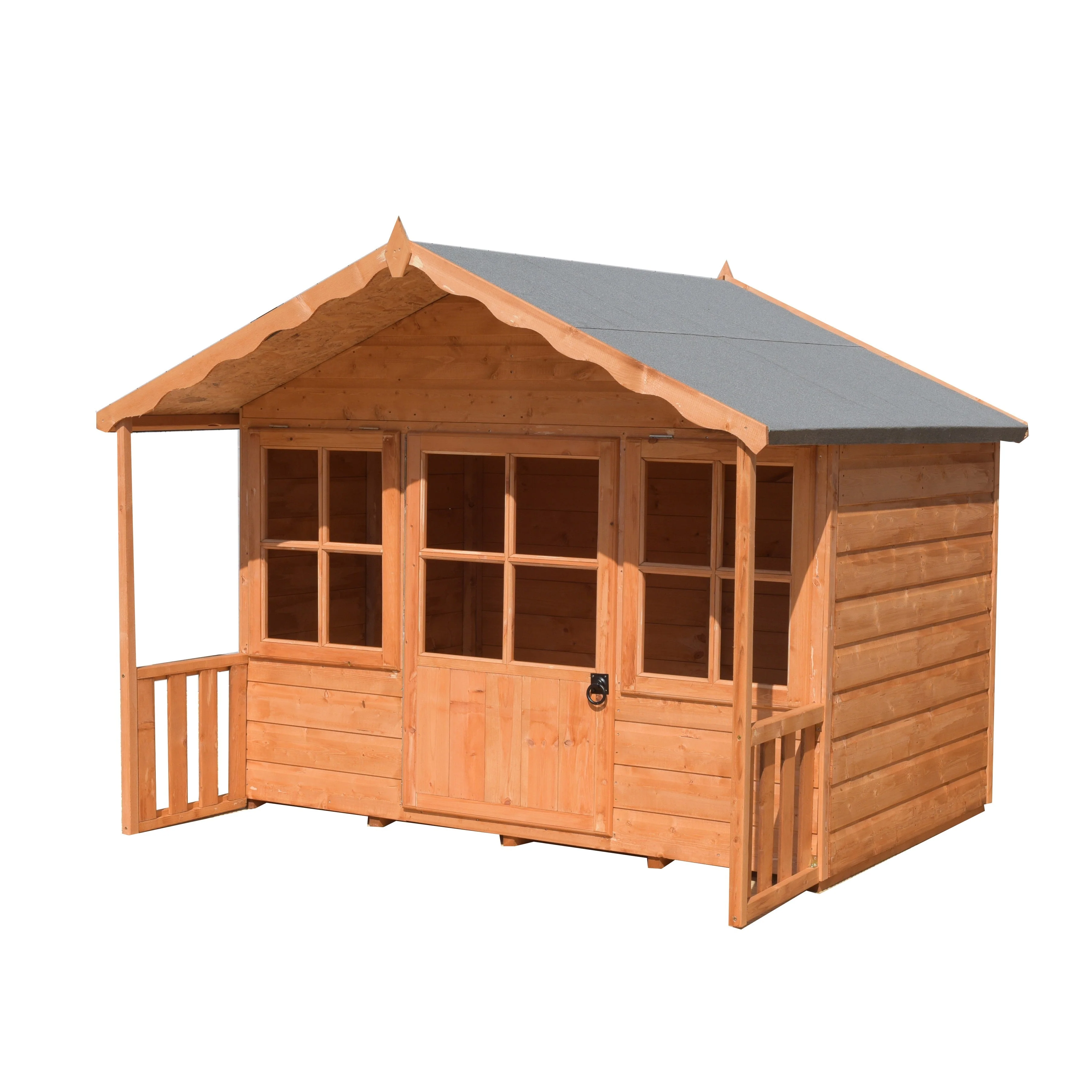 Pixie 3' 8" x 5' 10" Apex Children's Playhouse - Premium Dip Treated Shiplap - Image 7