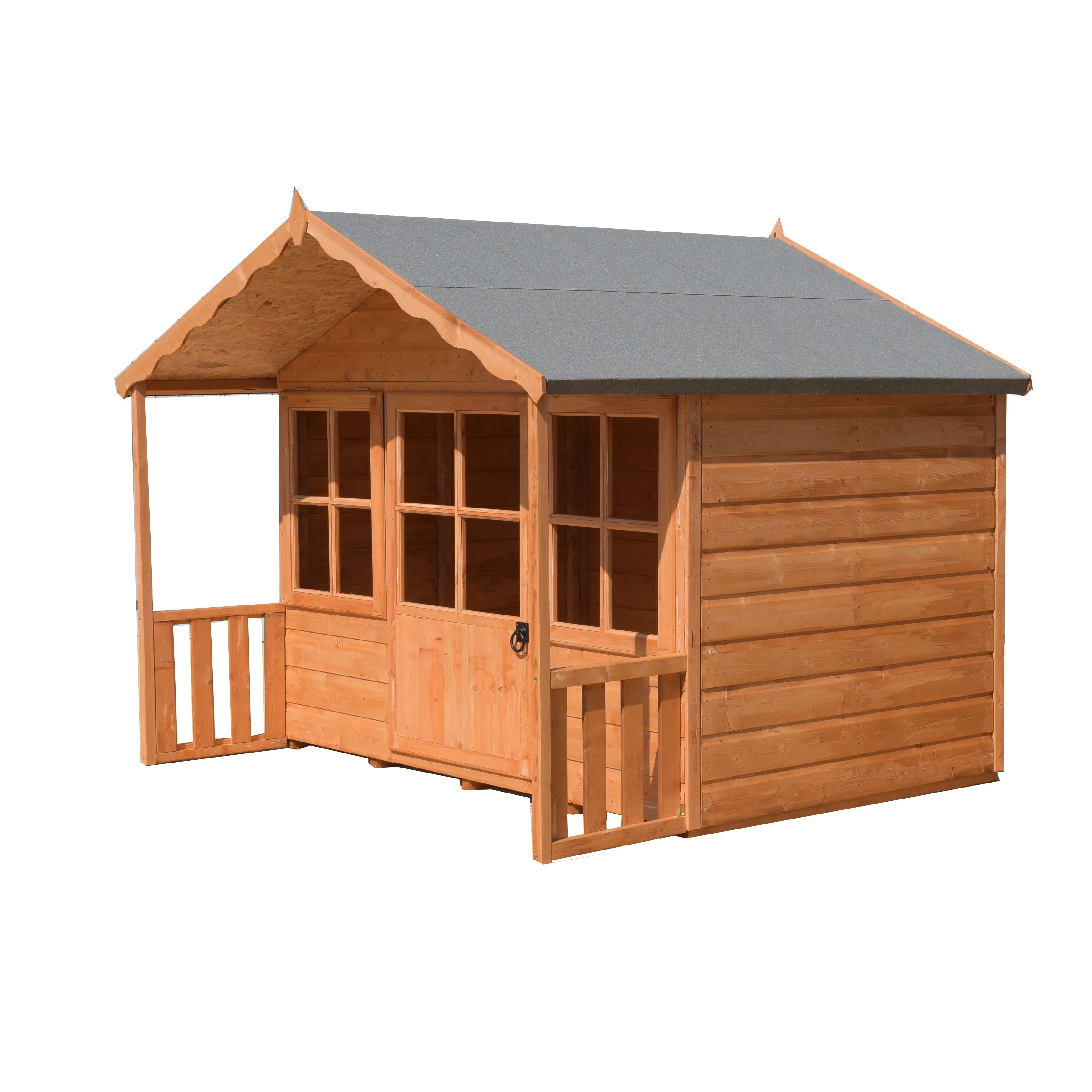 Pixie 3' 8" x 5' 10" Apex Children's Playhouse - Premium Dip Treated Shiplap - Image 8
