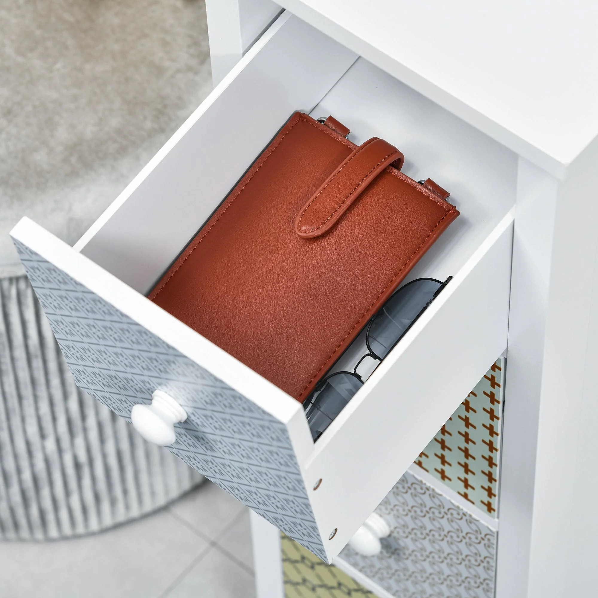 Slim Four-Drawer Cabinet - Image 8