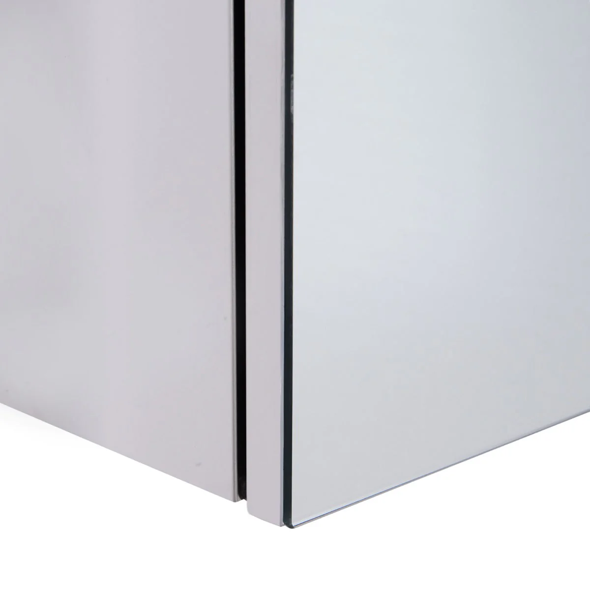 Stainless Steel Wall-mounted Bathroom Mirror Storage Cabinet 300mm W - Image 8