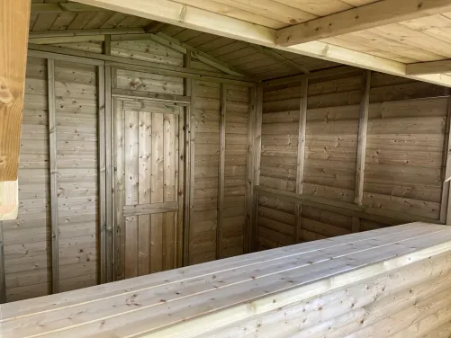 Standard Garden Chalet 2.7M wide x 2.4M deep by Churnet Valley - XCH11 - Image 2