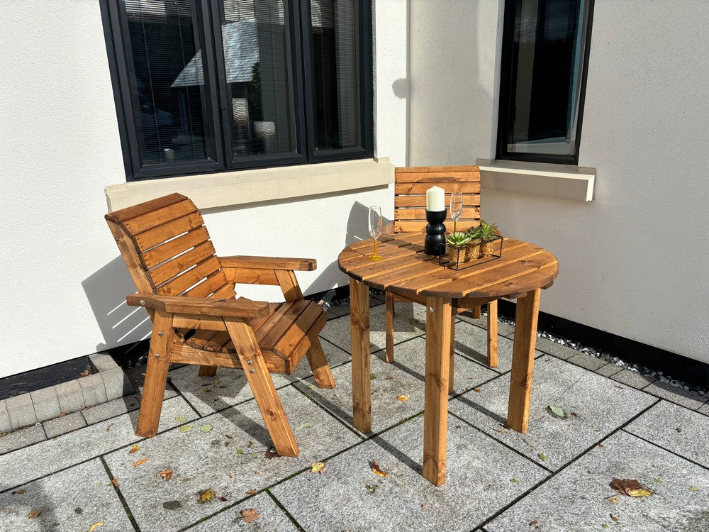 Thatcham Garden Patio Dining Set by Charles Taylor - 2 Seats - Image 14