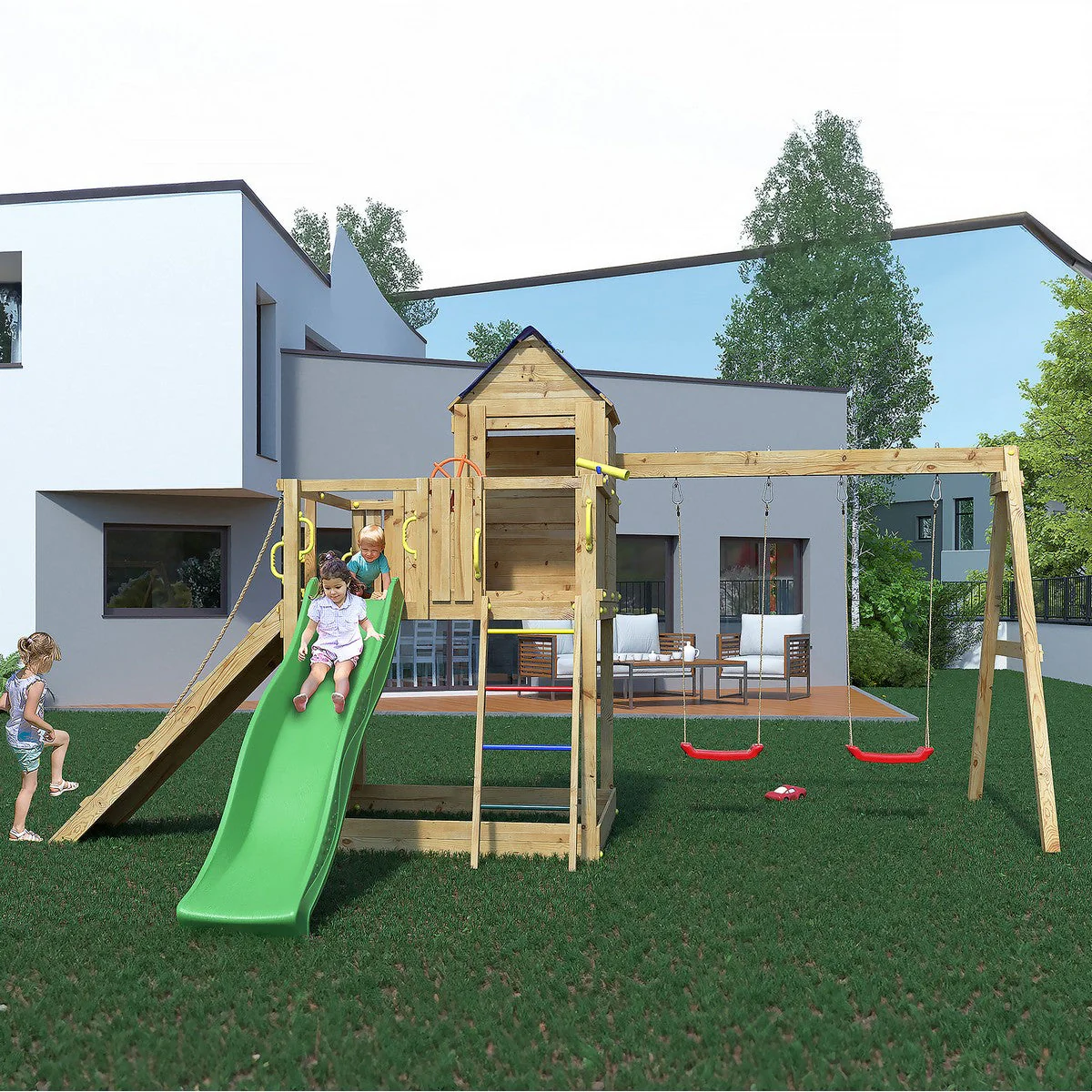 Treehouse Garden Playfort by Shire - Image 2