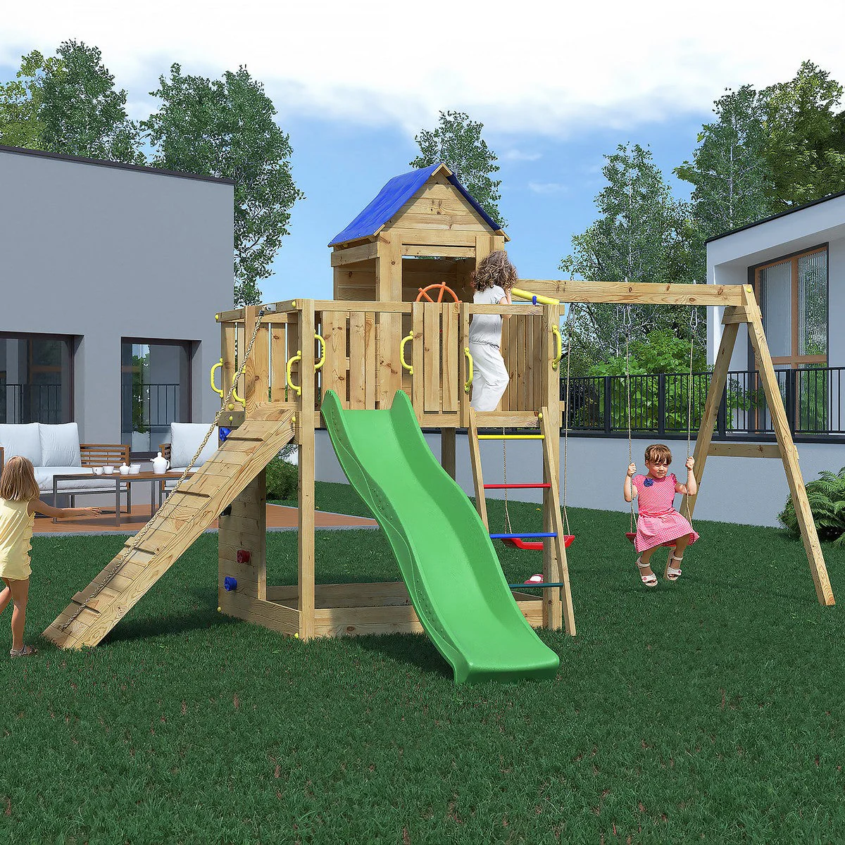 Treehouse Garden Playfort by Shire - Image 5