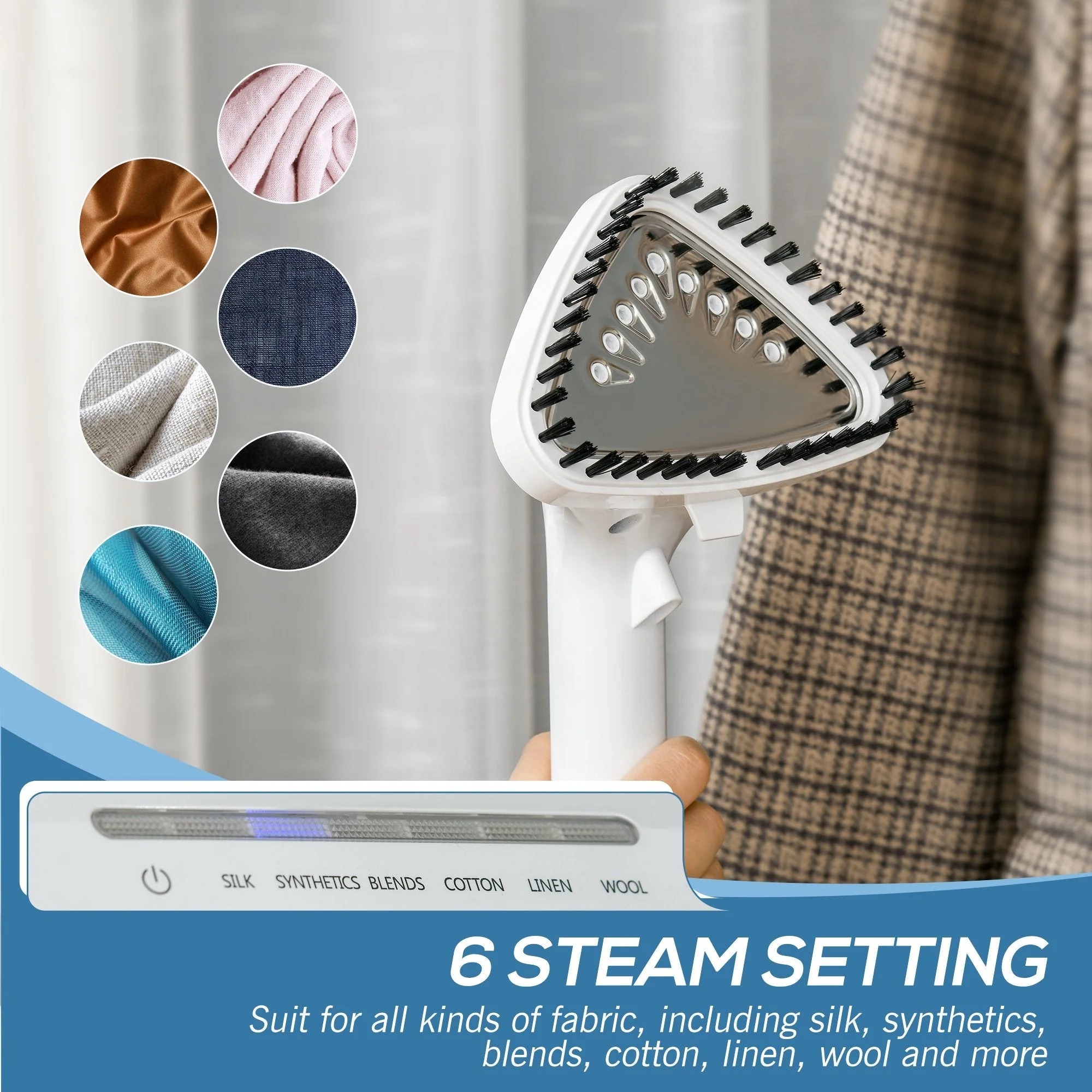 Upright Garment Clothes Steamer with 6 Steam Setting - Image 5