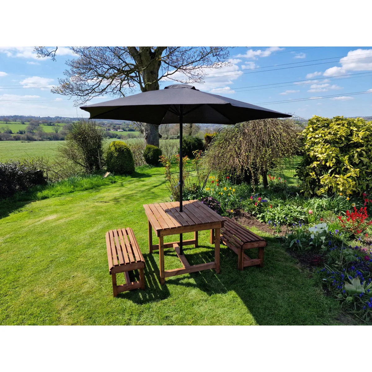 Valley Garden Bench by Churnet Valley - 4 Seats - VT114 - Image 3