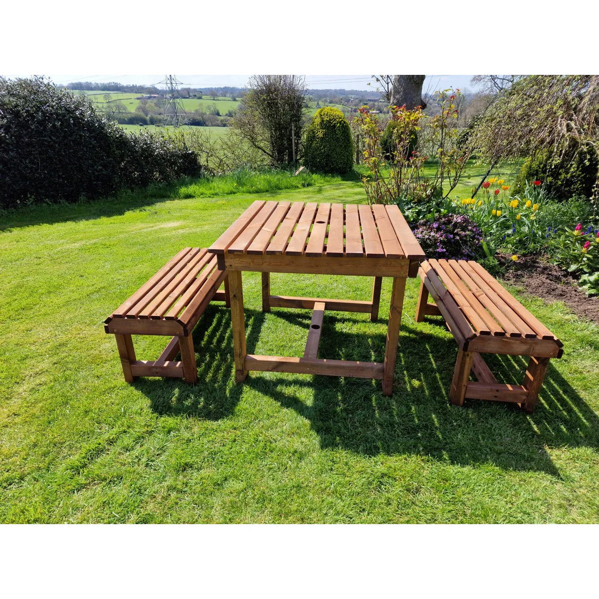 Valley Garden Bench by Churnet Valley - 4 Seats - VT114 - Image 6